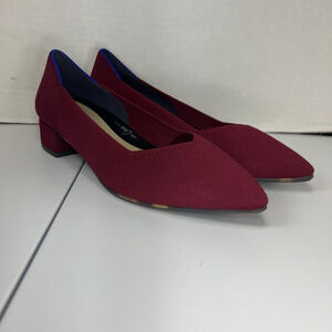 Rothy’s Women’s The High Point In Love Insole Autumn Red Shoes 11 Preppy